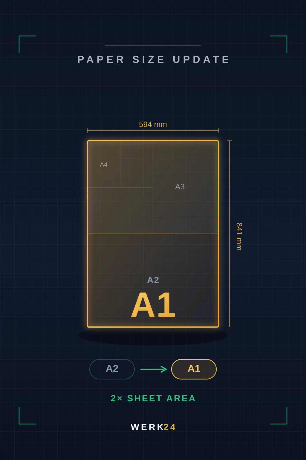 We Now Support A1 Drawings